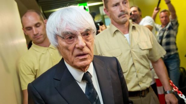Bernie Ecclestone endured "three and a half years of aggravation, travelling, meeting lawyers, and God knows what else".