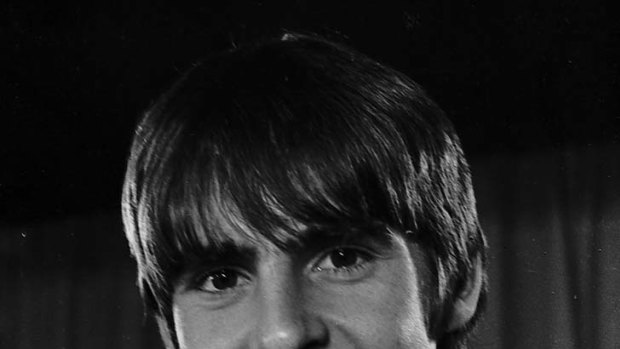 Synonymous with Manchester ... Davy Jones, pictured at the Brighton Hotel in Sydney on September 16 , 1968.