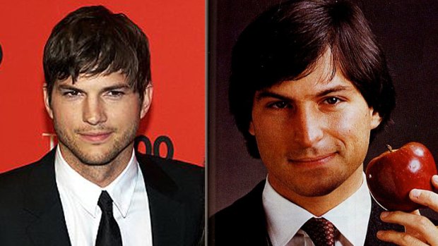 Lookalikes, but can Ashton Kutcher do justice to Steve Jobs?