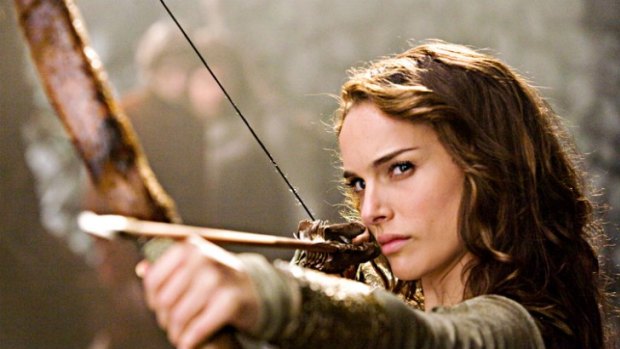 Don't move: Natalie Portman shines in the medieval spoof Your Highness.