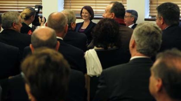 Prime Minister Julia Gillard warned party colleagues that the damaging leaks must stop.