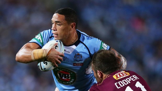 Tyson Frizell's latest rib injury has put him in doubt for the State of Origin decider.