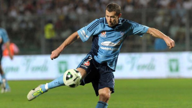Sydney FC's Brett Emerton is in doubt for Friday's clash with Newcastle.
