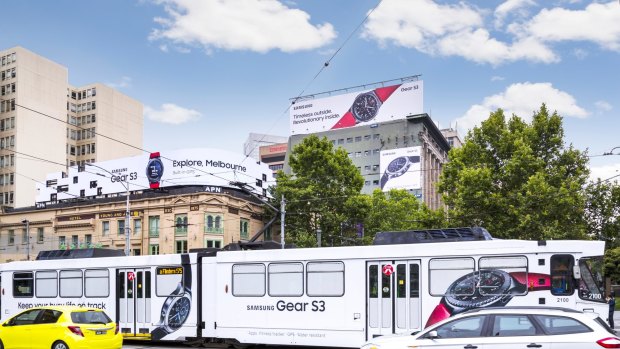 Samsung switching, APN Outdoor Melbourne. photo: supplied Oracle pieces .