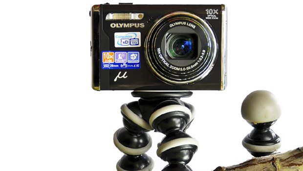 Gorillapod, a tripod that can grip on branches.