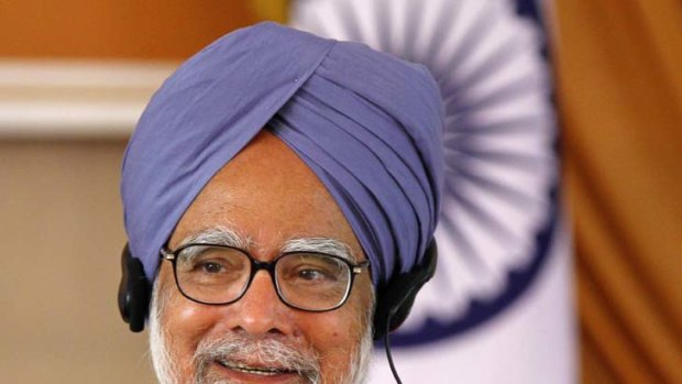 At odds ... Indian Prime Minister Manmohan Singh will not attend October's Commonwealth Heads of Government Meeting in Perth.