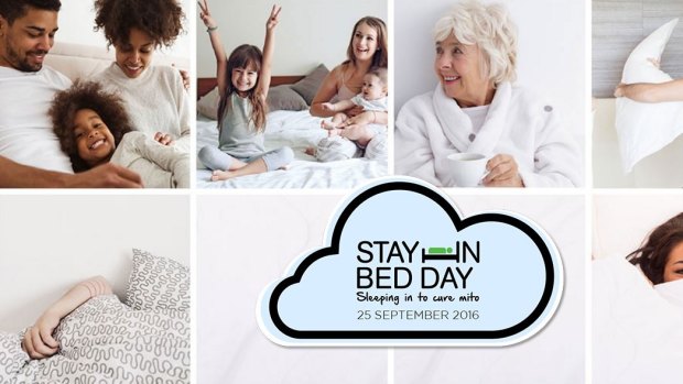 It's national Stay In Bed Day to raise awareness for mitochondrial disease.