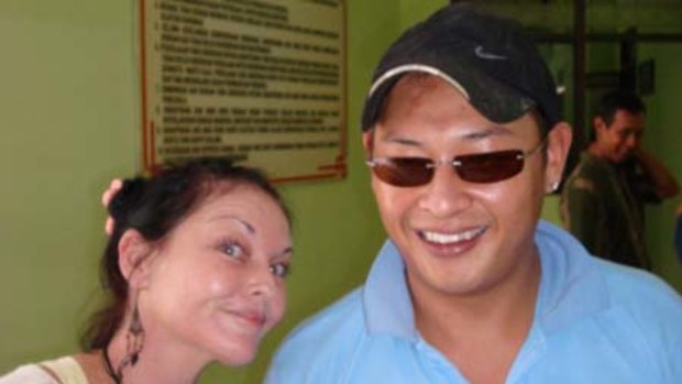 Fellow prisoners … Schapelle Corby and Australian death row inmate Andrew Chan, at Kerobokan prison, Bali, last week.