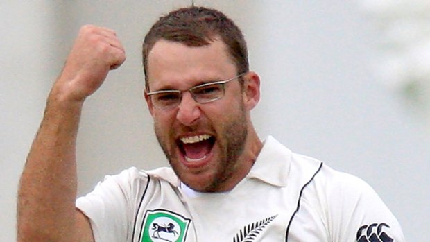Dropping black and white for maroon ... Daniel Vettori.