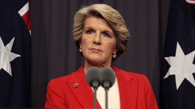 "The Russian authorities are reassuring the international community that the security of the games are of the highest priority": Foreign Affairs Minister Julie Bishop.