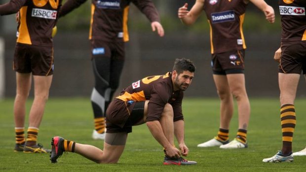 Paul Puopolo has made sure he isn't overshadowed by his teammates at Hawthorn.