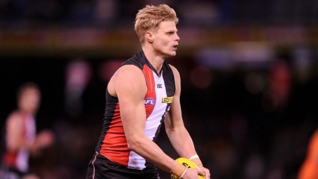 Nick Riewoldt comfortably topped the Saints’ goalkicking with 49, and led the competition for marks with 191.