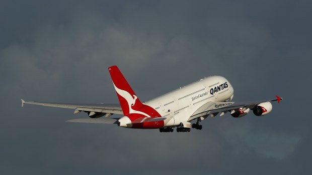Qantas is soaring above its rivals in a time of rising fuel costs.