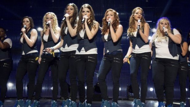 The Barden Bellas in <i>Pitch Perfect 2</i>.
