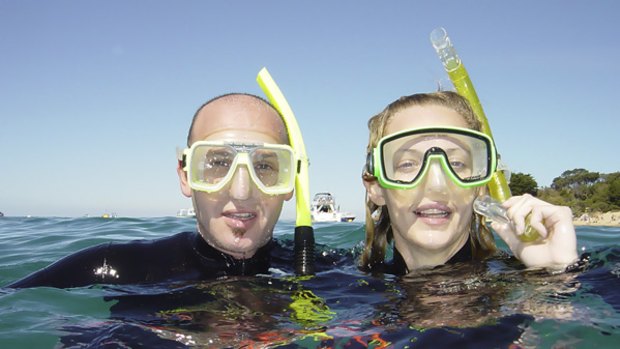 Chill out ... snorkelling with Bayplay Adventure Tours.