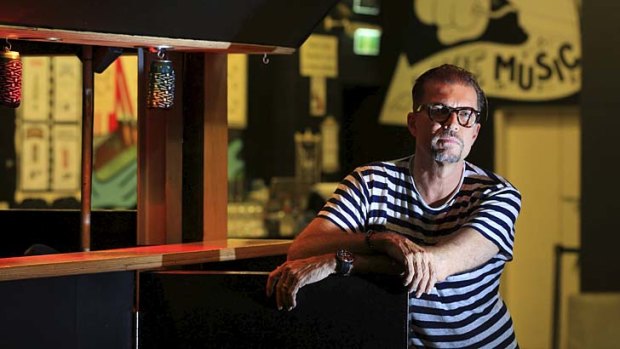 ''People should be able to enjoy themselves when they want to'': Oxford Art Factory boss Mark Gerber at the Darlinghurst venue.