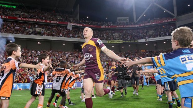 On his terms ... Darren Lockyer will decide if he plays in the preliminary final against Manly this weekend.