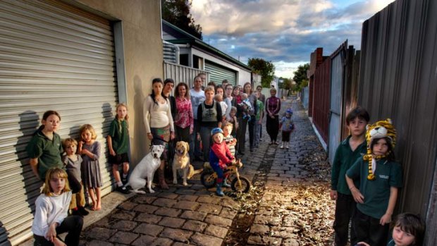 Brunswick residents are unhappy with council plans to pull up bluestone laneways and replace them with concrete ones.
