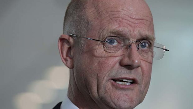 "They will see I am not going to give up on this": Senator David Leyonhjelm.