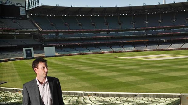 Former Victorian cricketer Ben Oliver now working at Cricket Australia.