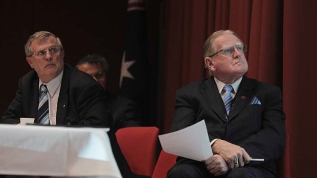 Supporters of Naltrexone ... George O'Neil and Fred Nile.