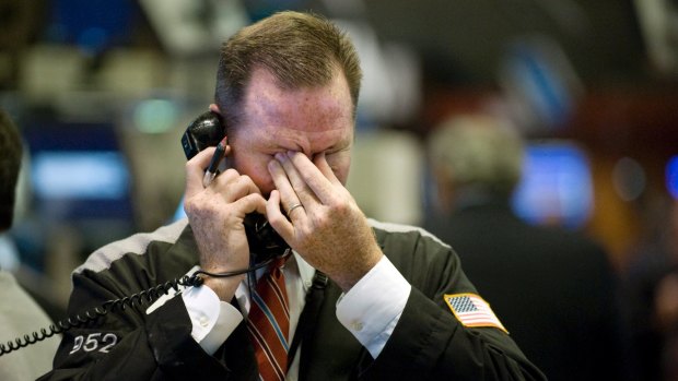 "Anything can be an excuse": Wall Street dived overnight.