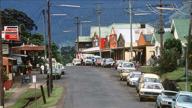 The main street of Nimbin in 1997.