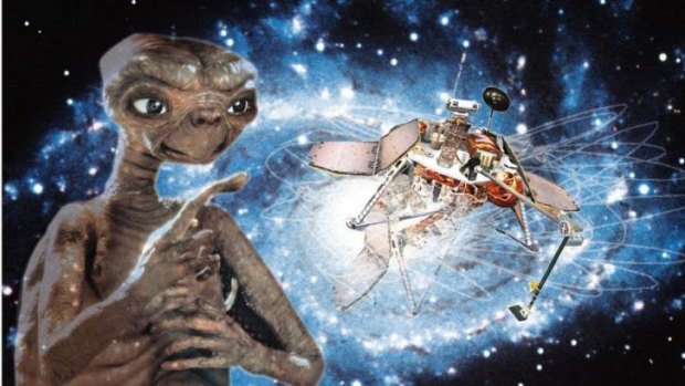 Look familiar ... Steven Spielberg's <i>E.T. the Extra-Terrestrial</i>..