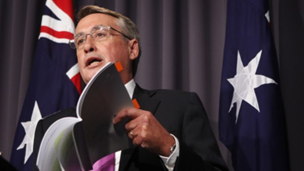 "[Tuesday's budget] might seem a bit tradesman-like... but that's what the country needs"... Wayne Swan yesterday.