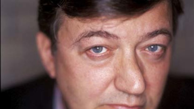 Wise and funny ... Stephen Fry.