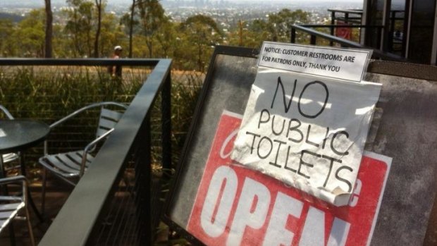 Echidna Cafe at the top of Mount Gravatt.