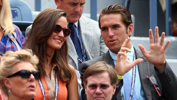 Pippa Middleton and Spencer Vegosen get pally at the US Open - but the Duchess' sister has also been linked to Andre Balazs and Sean Avery on her high-spirited trip to New York City.