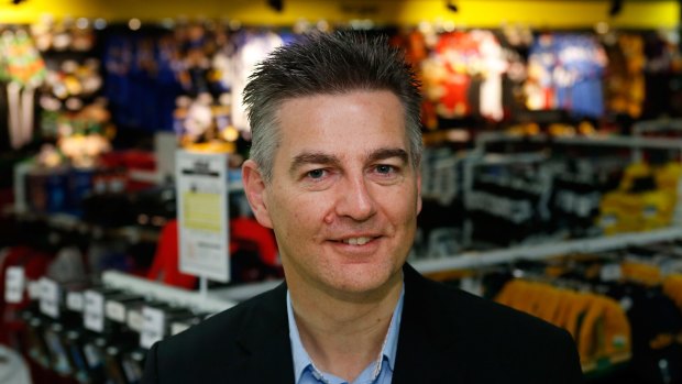 Super Retail CEO Peter Birtles is closing or rebranding more than half his Ray's Outdoors stores in a bid to return the chain to profitability.
