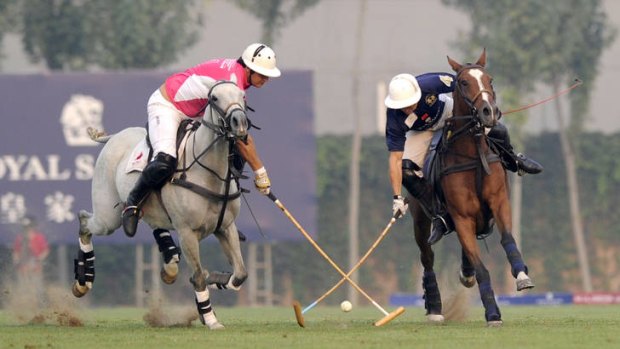 Mallet magic &#8230; polo, a game played in China as far back as the Tang dynasty, is making a huge comeback and attracting the country's nouveau riche.