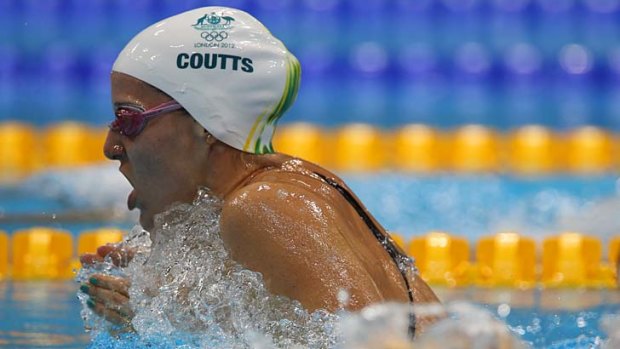 Short and sweet: Olympian Alicia Coutts has regained her spark for swimming.