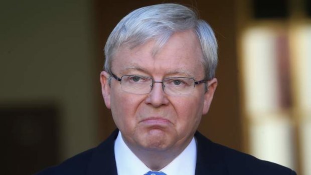 Win some, lose some: Kevin Rudd.