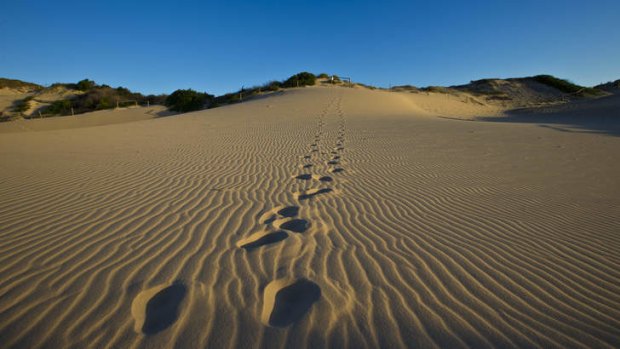 Time's almost up: Sydney's hunger for sand has almost exhausted supplies at Kurnell.