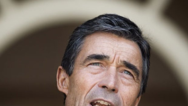 Anders Fogh Rasmussen ... has US support for shield against Iran.