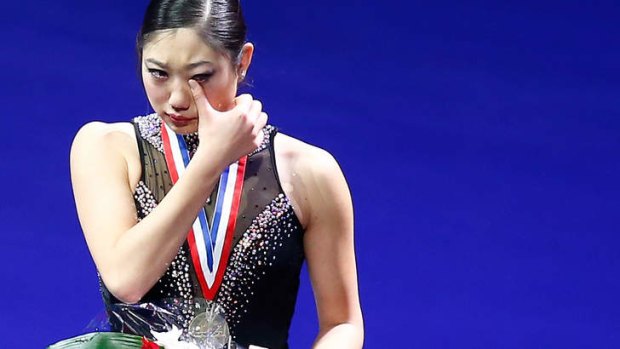 Snubbed: Mirai Nagasu finished third put was replaced by Wagner for the Olympics.