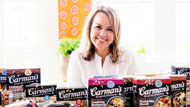 Strategic mindset: Carman's Fine Foods founder and CEO Carolyn Creswell. 