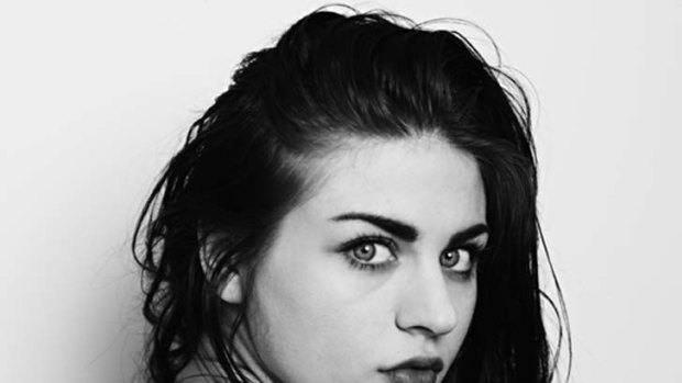 Arresting young adult &#8230; Frances Bean Cobain, daughter of Kurt and Courtney, in a Hedi Slimane photograph on Stylecaster.com.