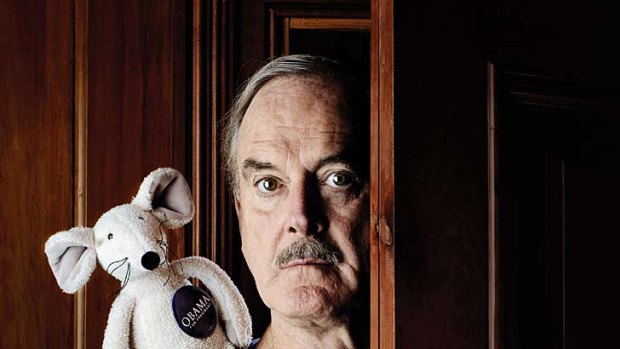 'More silly walks please'... British comedy actor John Cleese is performing in Brisbane.