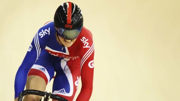On track &#8230; Britain's Victoria Pendleton will go head-to-head again with rival Anna Meares at the World Championships in Melbourne next week.