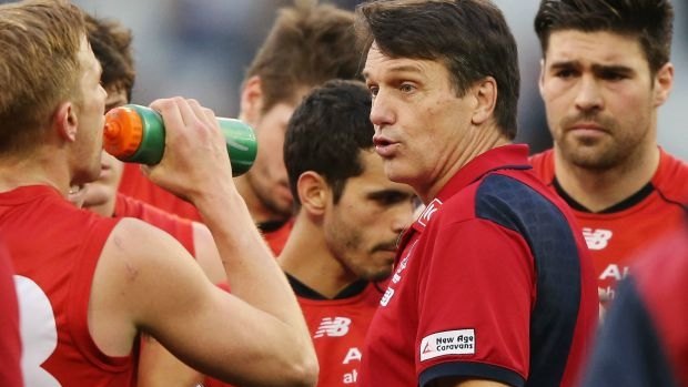 Coach Paul Roos has made more changes to Melbourne's list.