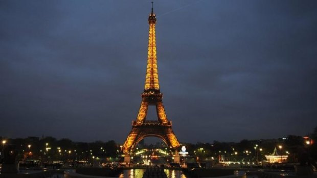 A terror plot involving the Eiffel Tower was foiled by French authorities, reports said.