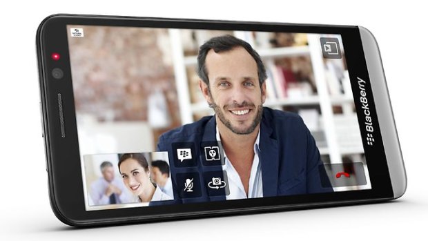 Z30: BlackBerry's new flagship smartphone.