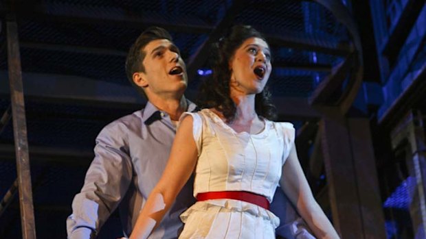 Tonight, tonight ... 2006 graduate Julie Goodwin starred with Josh Piterman in <em>West Side Story</em>.