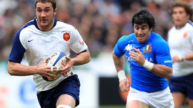 Called up ... Alexandre Lapandry of France in squad for Test against the Wallabies on November 10.