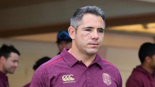 Corey Parker's facial injury will keep him out of Origin II.