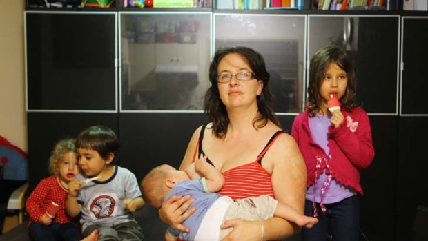 Benefits &#8230; Jacqui Soliman researched breastfeeding.